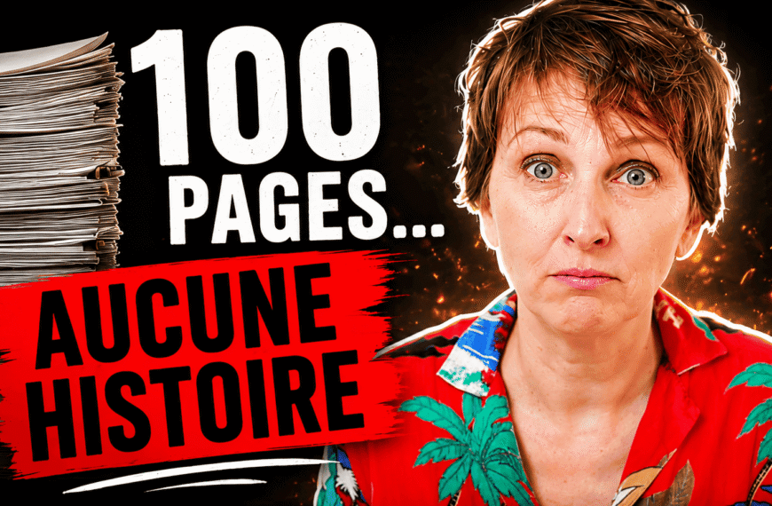 Un scénario sans histoire