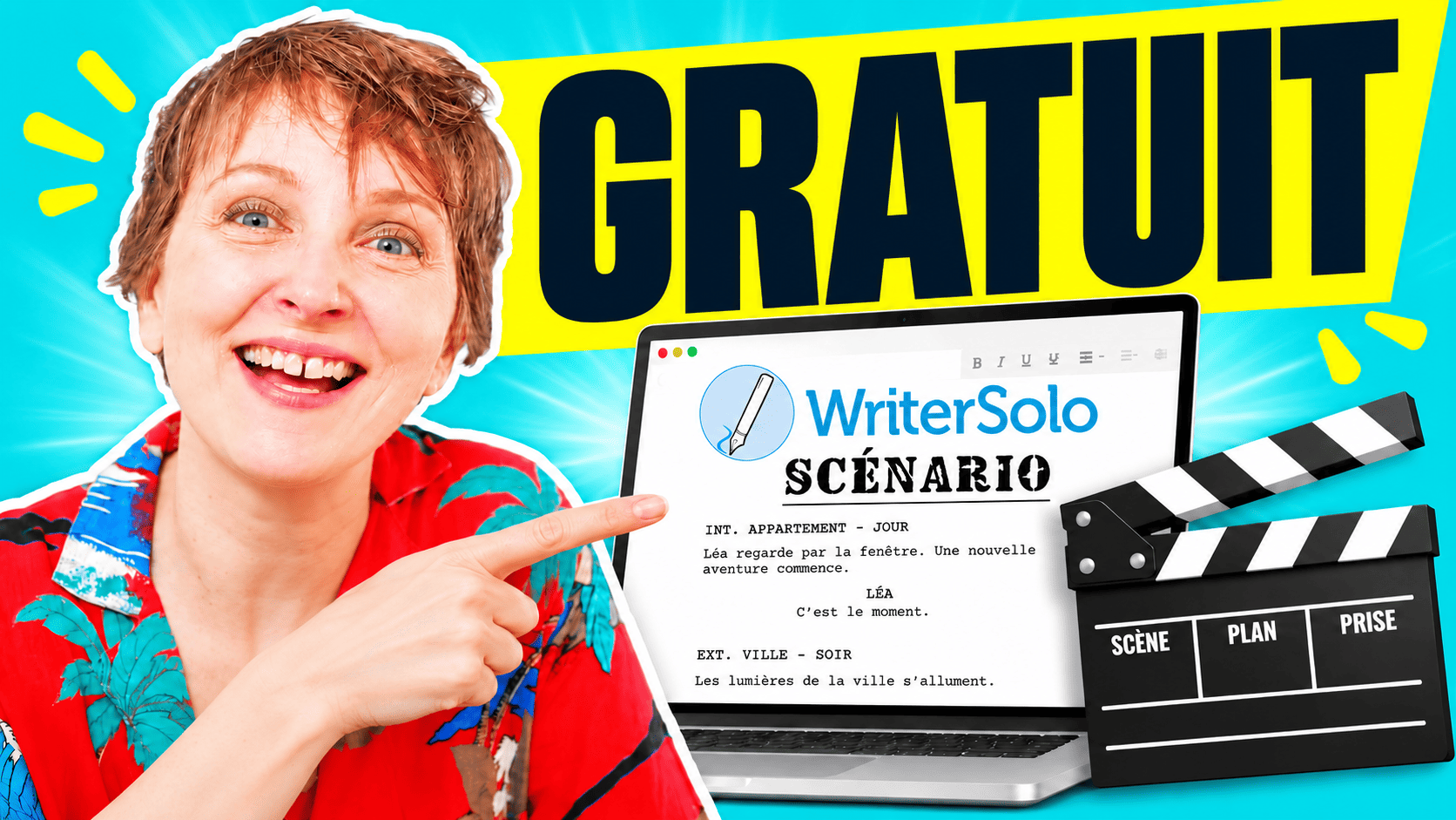 WriterSolo : un logiciel de scénario gratuit et téléchargeable